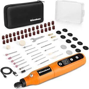 Cordless Rotary Tool, 2000 mAh Battery Pack, 5-Speed and USB-C Charging Rotary